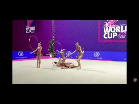 Team Russia WC Pesaro 2021 AA 3 hoops + 2 pairs of clubs 42.750