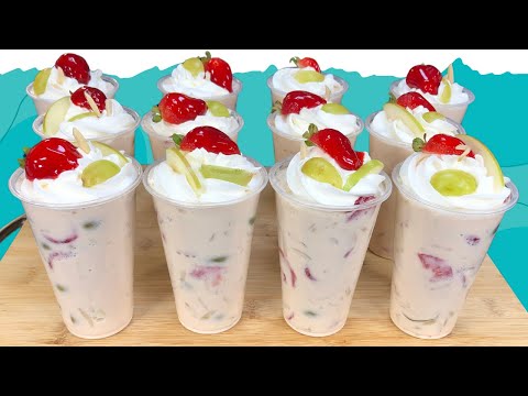 ENSALADA DE FRUTAS – Postre Fácil y Refrescante que Todos Aman 🍓🥝🍍