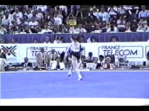 1st Team URS Tatiana Lyssenko FX - 1991 World Gymnastics Championships 9.862