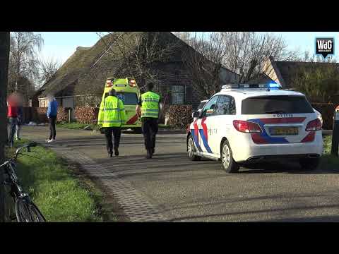Voetgangster overleden na botsing met brommer in Panningen