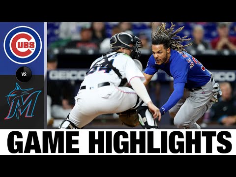 Cubs vs. Marlins Game Highlights (9/19/22) | MLB Highlights