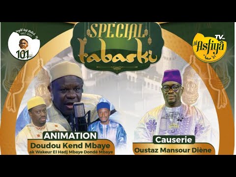 PLATEAU SPECIAL TABASKI 2023: Animation Doudou Kend Mbaye, Causerie Oustaz Mansour Diéne