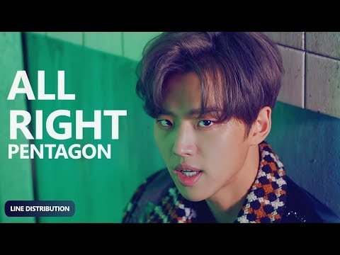 PENTAGON - All Right (Line Distribution) | TheSeverus