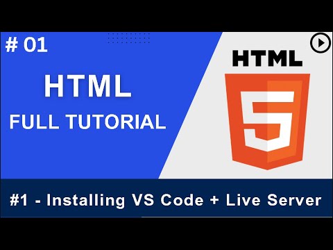 Html Tutorials Installing Vs Code Live Server Web Development Tutorials 1