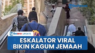 Terpukau! Viral Eskalator di Mekkah Terhubung Langsung ke Pelataran Masjidil Haram, Kenangan Indah