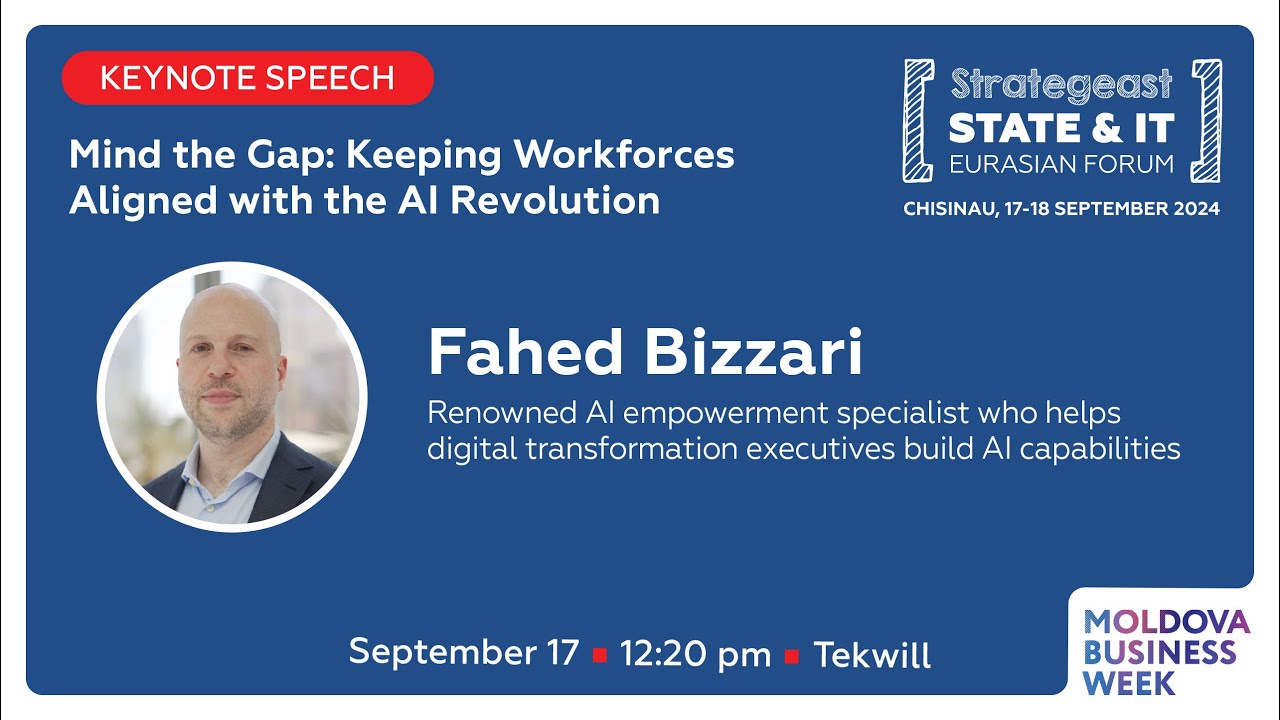 Keynote speech: AI empowerment with StrategEast