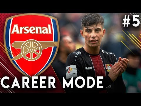 FIFA 19 Arsenal Career Mode EP5 - Signing Kai Havertz?!