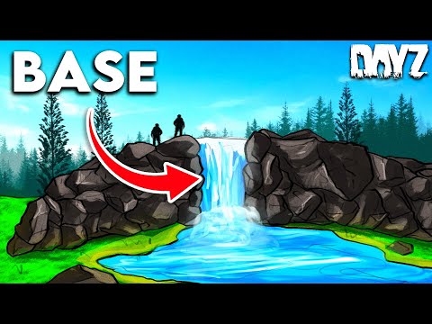 WE BUILT A BASE BEHIND A WATERFALL IN DAYZ