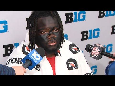 Kayden McDonald postgame interview | Ohio State vs. Indiana — Big Ten Championship