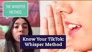 Download lagu How To Use TikTok's Whisper Method mp3