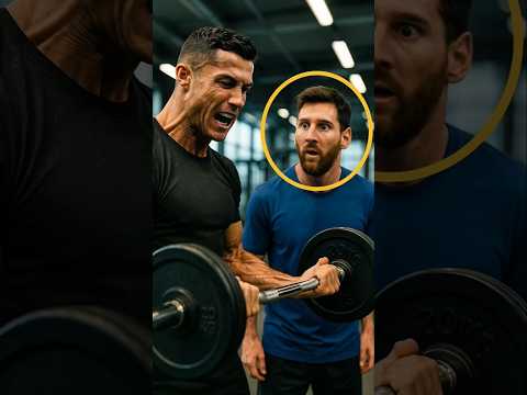 Messi Terkejut Melihat Kekuatan Ronaldo 😱