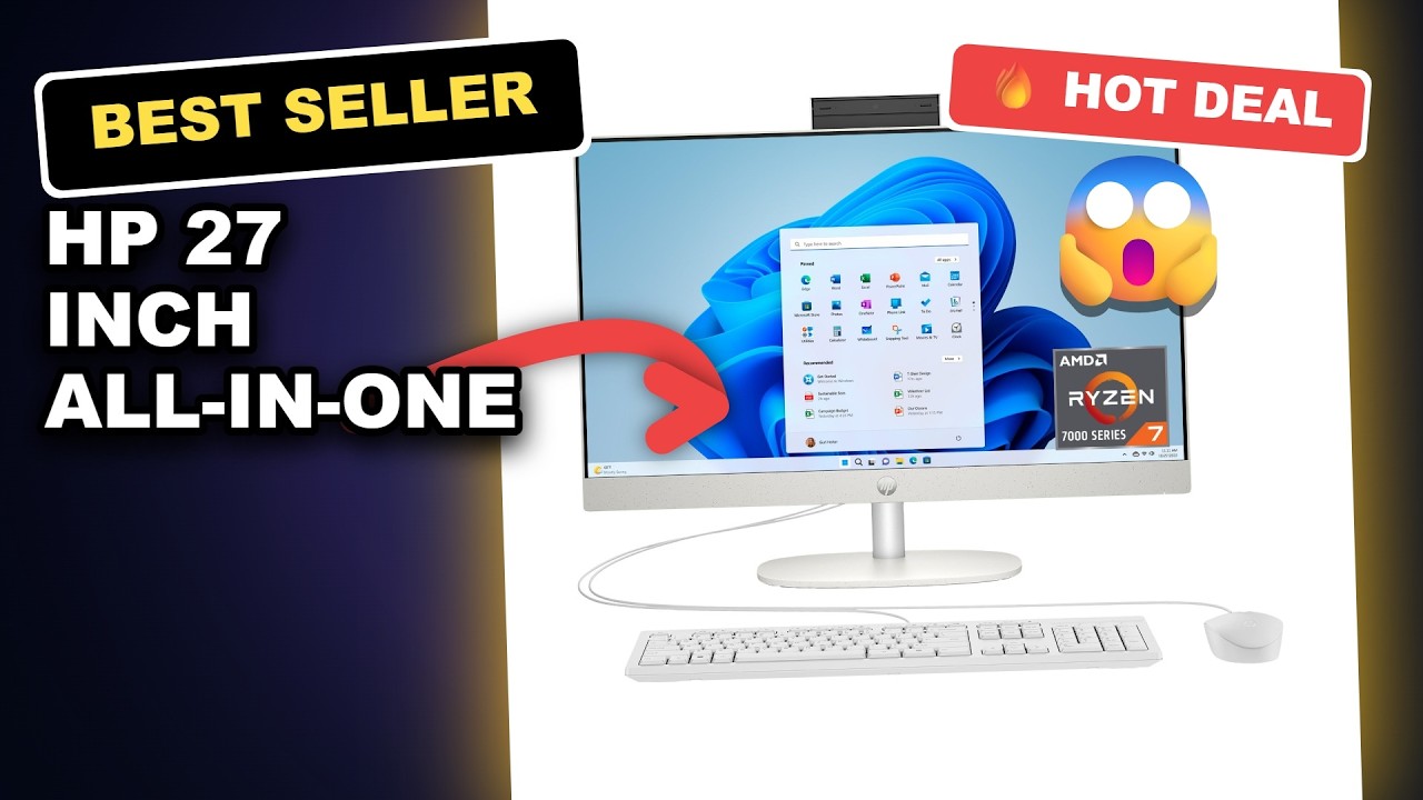 HP 27 inch All-in-One Desktop PC Unboxed, Worth the Hype vs Competitors?