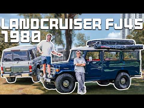 [Classic Trucks] Oliver's 1980 Toyota Landcruiser FJ45 ! He came to Malaysia from Holland for this !
