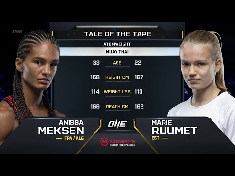 Anissa Meksen vs Marie Ruumet full fight