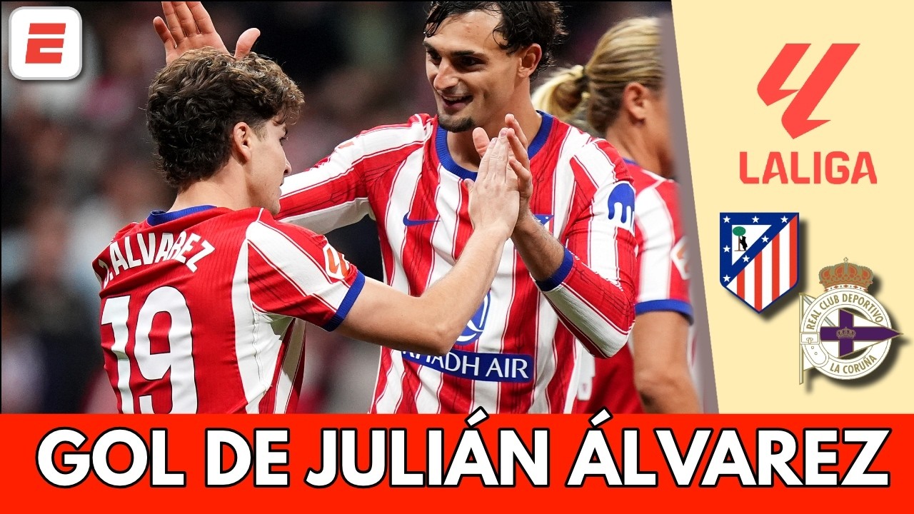 JULIÁN ÁLVAREZ SE RECONCILIA con el METROPOLITANO tras adelantar 1-0 al ATLÉTICO DE MADRID | La Liga
