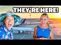 ️ THEY RE HERE BACK TO BACK TO BACK VISITORS FAMILY FLYING COAST TO COAST TO FLORIDA
