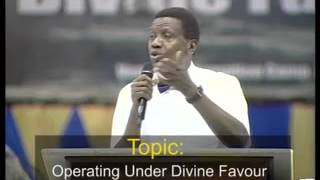 Operating Under Divine Favour by Pastor E. A. Adeboye