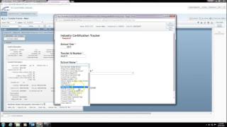 How to Input Industry Certification Results into SKYWARD