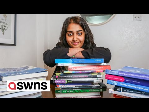 Britain's smartest teen is studying for 28 A levels after getting 34 A*s in her GCSEs | SWNS
