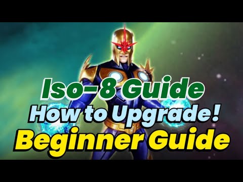 MSF Beginner's Guide to ISO-8! Choose the BEST for Characters! | MARVEL Strike Force - Free to Play