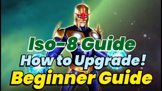 MSF Beginner's Guide to ISO-8! Choose the BEST for Characters! | MARVEL Strike Force - Free to Play