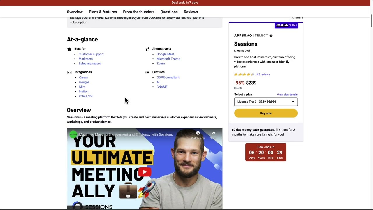 Boost Your Webinars & Meetings with Sessions: The Ultimate Interactive Video Platform!