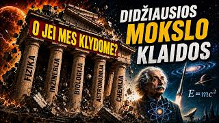 Didžiausios Klaidos Pasaulyje arba Kai Mokslas Suklydo | Akylas Žvilgsnis #15