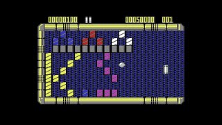 Commodore 64 Game: Krakout 4 (1987 Gremlin Graphics)