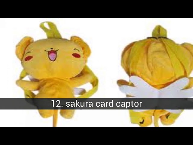 Vídeo relacionado con Roffatide Anime Cardcaptor Sakura Mochila Mujer Mochila con Solapa de Cuero Sintético Mochila Bordada Negro