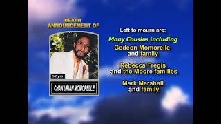 Chan Uriah Momorelle ~ Long Obituary