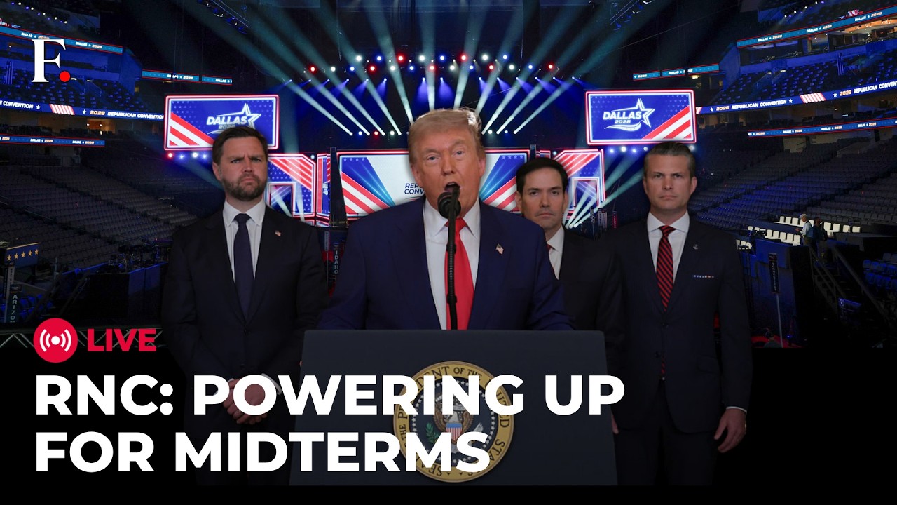 RNC 2026 LIVE: Trump Takes Center Stage As GOP Gears Up For U.S. Midterm Elections