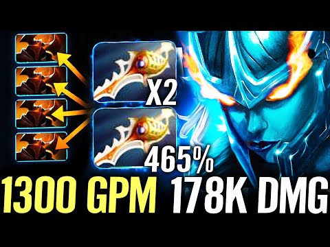 🔥 1300 GPM PA 178.000 DMG Mega Creeps Comeback — Max Rapier 450% CRIT Strongest Carry Dota 2 Pro