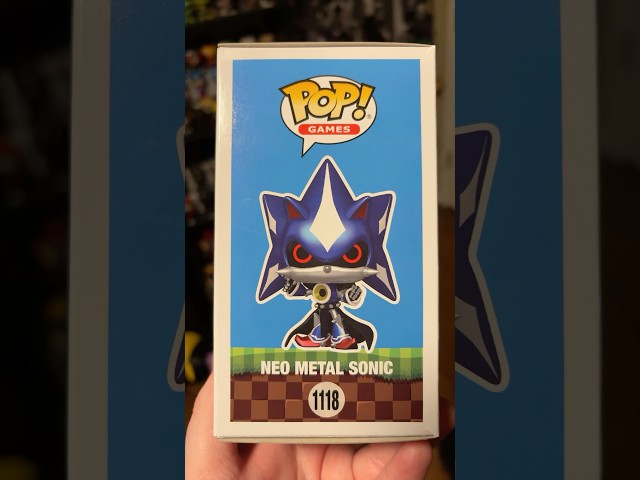 Vídeo relacionado con Funko Pop! Games: Sonic - Neo Metal Sonic - Metálico - Sonic The Hedgehog - Figura de Vinilo Coleccionable - Idea de Regalo - Mercancia Oficial - Juguetes para Niños y Adultos - Video Games Fans
