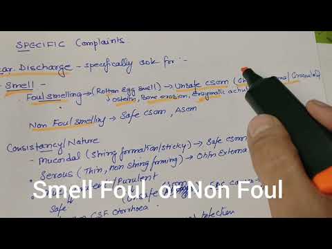 History Taking of EAR Case