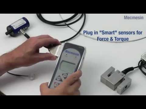 Mecmesin Advanced Force and Torque Indicator AFTI - Video by Mecmesin