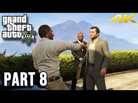 Grand Theft Auto V WALKTHROUGH PART 8 | PC Ultra Graphics | 4K60FPS