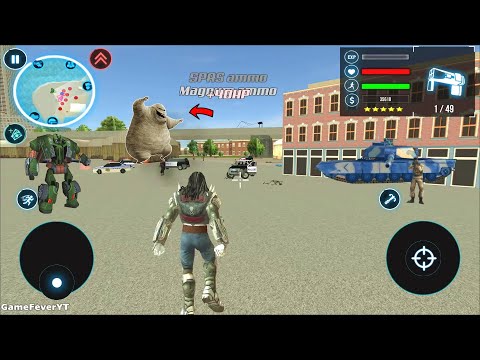 Immortal Mad Rope Man (Mad Man Fight Yetiman) Immortal Blood Power - Android Gameplay HD