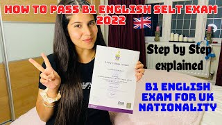 B1 English exam for British Citizenship,ILR | How to pass B1 English exam 2022,2023
