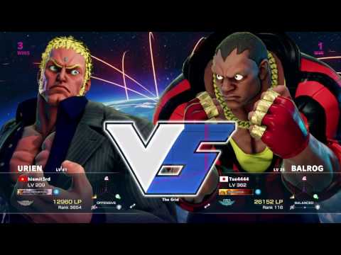 [SFV S2] Ranked - hismit (Urien) vs. Tse4444 (Boxer)