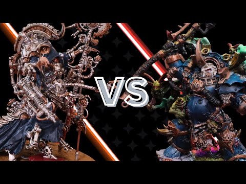 Adeptus Mechanicus VS Death Guard Warhammer 40K Battle Report