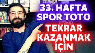 12 BİLDİK 15 DE OLACAK | Spor Toto 33. Hafta Tahminleri ve Analizleri 👉 OranAnal