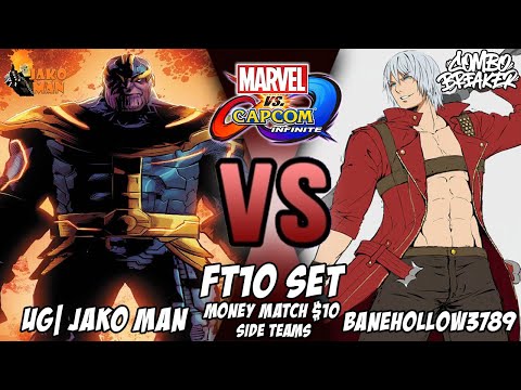 Combo Breaker 2022: MVCI FT10 Set Money Match ($10) (Side Teams) - UG| Jako Man VS BaneHollow3789