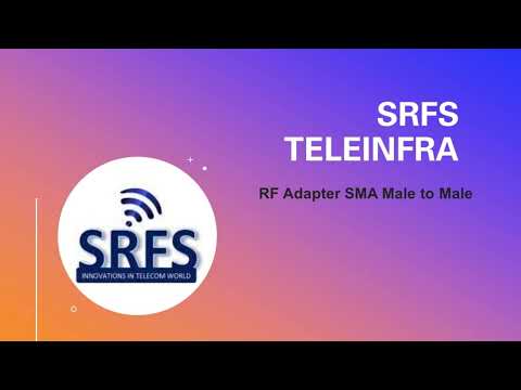 RF Adapter SMA Male to Male