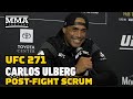 Carlos Ulberg Admits He Was Surprised At Fabio Cherant’s Lack Of Aggression | UFC 271 | MMA Fighting