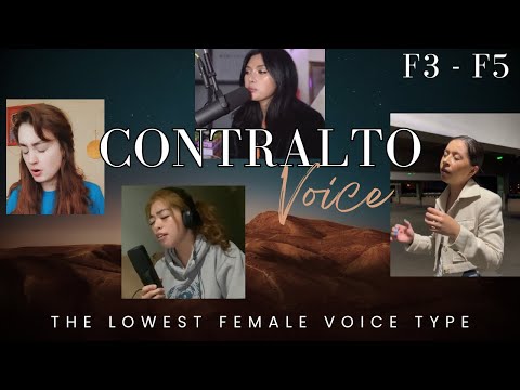 Amazing Contralto Voices ( Comment your favorite 👇🏾)  #singing #contralto #cover #vocals