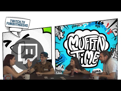 Muffin Time  | Társasozás és egyéb csodák Vikivel, Kittivel és Attilával - Fun With Geeks Streamek