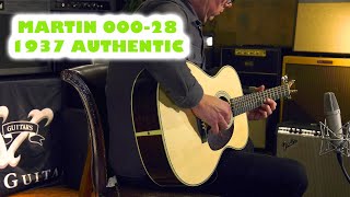Video thumbnail for Martin Custom Shop 000-28 1937 Authentic Demo by Willcutt Guitars