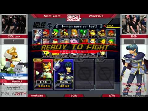 CFLS63 - GXG | Uuaa (Fox) vs Bi-Op (Marth)