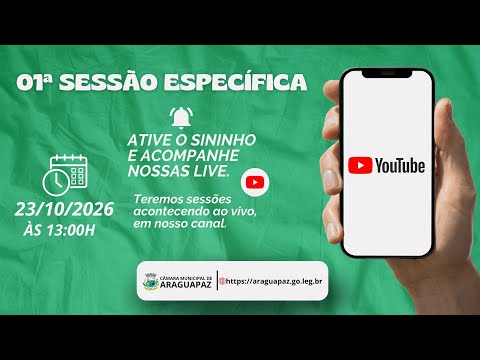 01ª Sessão Específica