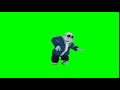 Sans fortnite default dance green screen version 1